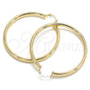 Argolla Grande 02.170.0235.60 Oro Laminado, Pulido, Tono Dorado