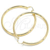 Argolla Extra Grande 02.170.0235.70 Oro Laminado, Pulido, Tono Dorado