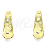 Argolla Huggie 02.195.0115.20 Oro Laminado, Pulido, Tono Dorado