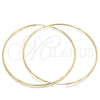 Argolla Extra Grande 02.170.0156.80 Oro Laminado, Pulido, Tono Dorado