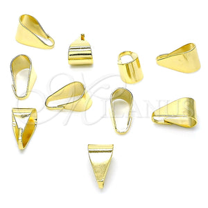 Findings 08.63.0009.10 Oro Laminado, Pulido, Tono Dorado
