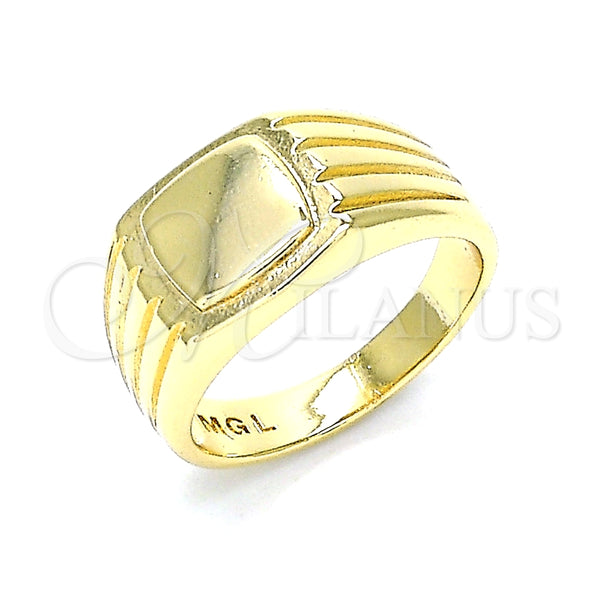 Anillo Infantil 01.185.0013.03 Oro Laminado, Pulido, Tono Dorado (Size 3)