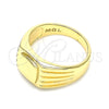 Anillo Infantil 01.185.0013.05 Oro Laminado, Pulido, Tono Dorado (Size 5)