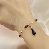 Pulsera de Dije 03.213.0096.07 Oro Laminado, Pulido, Tono Dorado (05 MM Thickness, 7 Inches Length)
