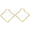 Argolla Mediana 02.170.0322.40 Oro Laminado, Pulido, Tono Dorado