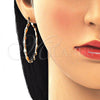 Argolla Mediana 02.170.0339.40 Oro Laminado, Pulido, Tono Dorado