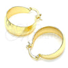 Argolla Pequeña 02.170.0362.20 Oro Laminado, Pulido, Tono Dorado