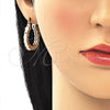 Argolla Pequeña 02.170.0370.25 Oro Laminado, Pulido, Tono Dorado
