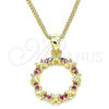 Collares con Dije 04.156.0335.1.20 Oro Laminado, Pulido, Tono Dorado (02 MM Thickness, 20 Inches Length)