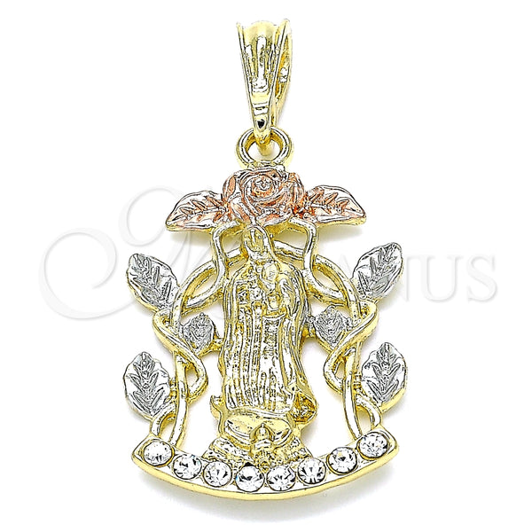 Dije Religioso 05.380.0010 Oro Laminado, Pulido, Tono Dorado