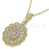 Dije Religioso 05.380.0011 Oro Laminado, Pulido, Tono Dorado
