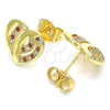 Arete Dormilona 02.94.0107.1 Oro Laminado, Pulido, Tono Dorado