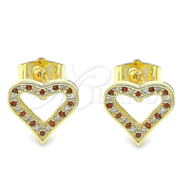 Arete Dormilona 02.156.0484.1 Oro Laminado, Pulido, Tono Dorado