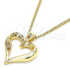 Collares con Dije 04.156.0351.1.20 Oro Laminado, Pulido, Tono Dorado (20 Inches Length)
