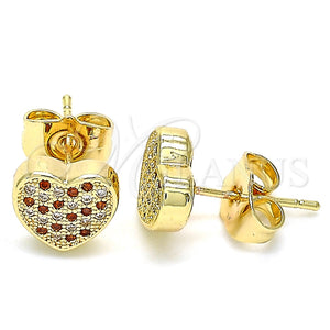 Arete Dormilona 02.156.0488.1 Oro Laminado, Pulido, Tono Dorado