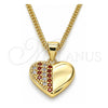 Collares con Dije 04.156.0354.1.20 Oro Laminado, Pulido, Tono Dorado (20 Inches Length)