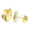 Arete Dormilona 02.156.0491.1 Oro Laminado, Pulido, Tono Dorado