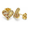 Arete Dormilona 02.156.0492.1 Oro Laminado, Pulido, Tono Dorado
