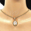 Dije Religioso 05.380.0055 Oro Laminado, Diseño de Guadalupe, Pulido, Tres Tonos