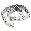 Pulsera Solida 03.114.0311.2.09 Acero Inoxidable, Pulido, Tono Plateado (12 MM Thickness, 9 Inches Length)