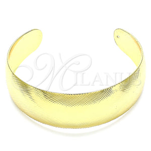 Aro Individual 07.101.0026 Oro Laminado, Diamantado, Tono Dorado (25 MM Thickness, One size fits all)