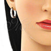 Argolla Huggie 02.230.0052.20 Acero Inoxidable, Pulido, Tono Plateado