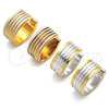 Argolla Huggie 02.230.0001.3.20 Acero Inoxidable, Pulido, Dos Tonos