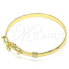 Aro Individual 07.192.0038.04 Oro Laminado, Diseño de Ãrbol y Pajaro, Pulido, Tono Dorado (05 MM Thickness, Size 4 (2.25 Diameter))