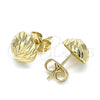 Arete Dormilona 02.100.0055.1 Oro Laminado, Diamantado, Tono Dorado
