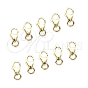 Tranque 12.33.0001 Oro Laminado, Pulido, Tono Dorado