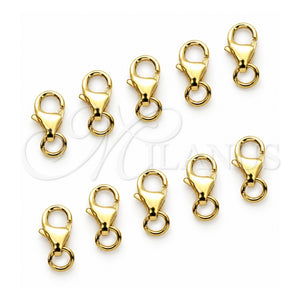 Tranque 12.33.0001 Oro Laminado, Pulido, Tono Dorado