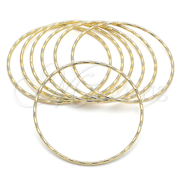 Aro Semanario 07.93.0002.05 Oro Laminado, Diamantado, Tono Dorado (Thickness, Size 5 (2.50 Diameter))