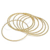 Aro Semanario 07.93.0007.05 Oro Laminado, Diamantado, Tono Dorado (02 MM Thickness, Size 5 (2.50 Diameter))