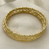 Aro Semanario 07.93.0009.05 Oro Laminado, Diamantado, Tono Dorado (02 MM Thickness, Size 5 (2.50 Diameter))
