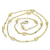 Gargantilla Basica 04.213.0227.18 Oro Laminado, Pulido, Tono Dorado (02 MM Thickness, 18 Inches Length)