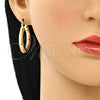 Argolla Mediana 02.170.0262.30 Oro Laminado, Pulido, Tono Dorado
