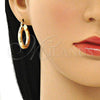 Argolla Pequeña 02.170.0262.25 Oro Laminado, Pulido, Tono Dorado