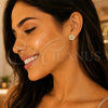 Arete Dormilona 02.387.0015.1 Oro Laminado, con Amatista and Blanca Zirconia Cubica, Pulido, Tono Dorado