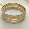 Aro Semanario 07.252.0073.1.05 Oro Laminado, Pulido, Tres Tonos (05 MM Thickness, Size 5 (2.50 Diameter))