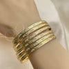 Aro Semanario 07.252.0074.05 Oro Laminado, Pulido, Tono Dorado (05 MM Thickness, Size 5 (2.50 Diameter))