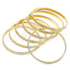 Aro Semanario 07.252.0074.05 Oro Laminado, Pulido, Tono Dorado (05 MM Thickness, Size 5 (2.50 Diameter))