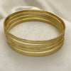 Aro Semanario 07.252.0074.05 Oro Laminado, Pulido, Tono Dorado (05 MM Thickness, Size 5 (2.50 Diameter))