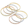 Aro Semanario 07.252.0074.1.05 Oro Laminado, Pulido, Tres Tonos (05 MM Thickness, Size 5 (2.50 Diameter))