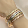 Aro Semanario 07.252.0074.1.06 Oro Laminado, Pulido, Tres Tonos (05 MM Thickness, Size 6 (2.75 Diameter))
