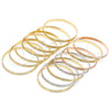 Aro Semanario 07.252.0074.1.06 Oro Laminado, Pulido, Tres Tonos (05 MM Thickness, Size 6 (2.75 Diameter))