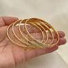 Aro Semanario 07.252.0075.05 Oro Laminado, Pulido, Tono Dorado (05 MM Thickness, Size 5 (2.50 Diameter))