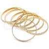 Aro Semanario 07.252.0075.05 Oro Laminado, Pulido, Tono Dorado (05 MM Thickness, Size 5 (2.50 Diameter))