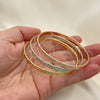 Aro Semanario 07.252.0075.1.05 Oro Laminado, Pulido, Tres Tonos (05 MM Thickness, Size 5 (2.50 Diameter))