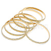 Aro Semanario 07.252.0075.06 Oro Laminado, Pulido, Tono Dorado (05 MM Thickness, Size 6 (2.75 Diameter))