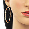 Argolla Grande 5.134.018.1.60 Oro Laminado, Pulido, Tres Tonos